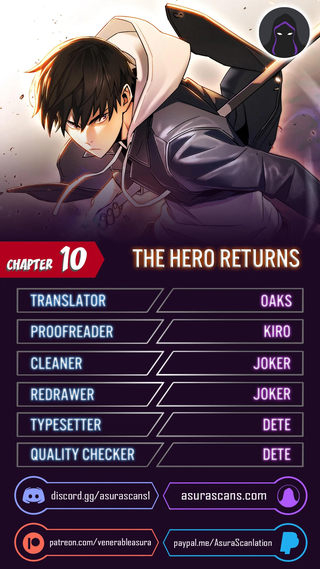 The Hero Returns chapter 10 page 1