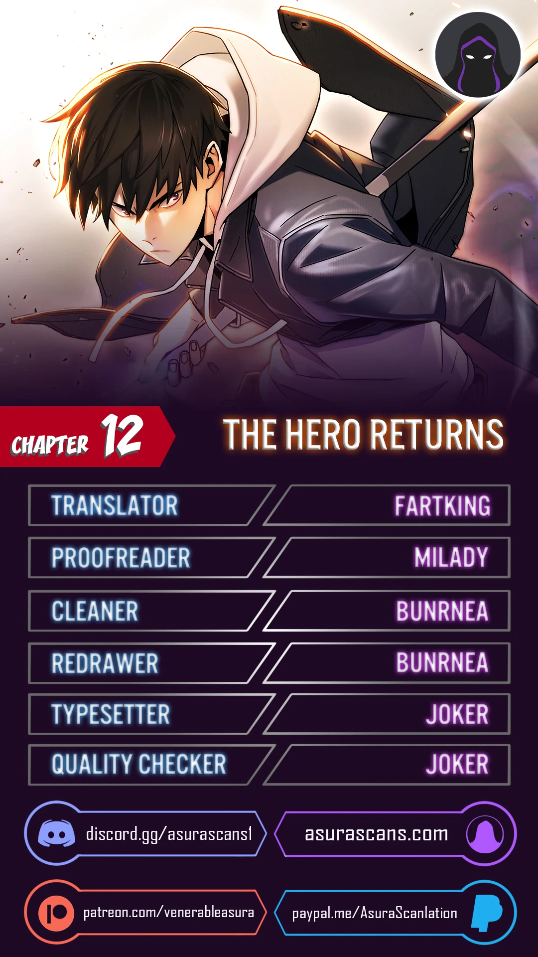 The Hero Returns chapter 12 page 1