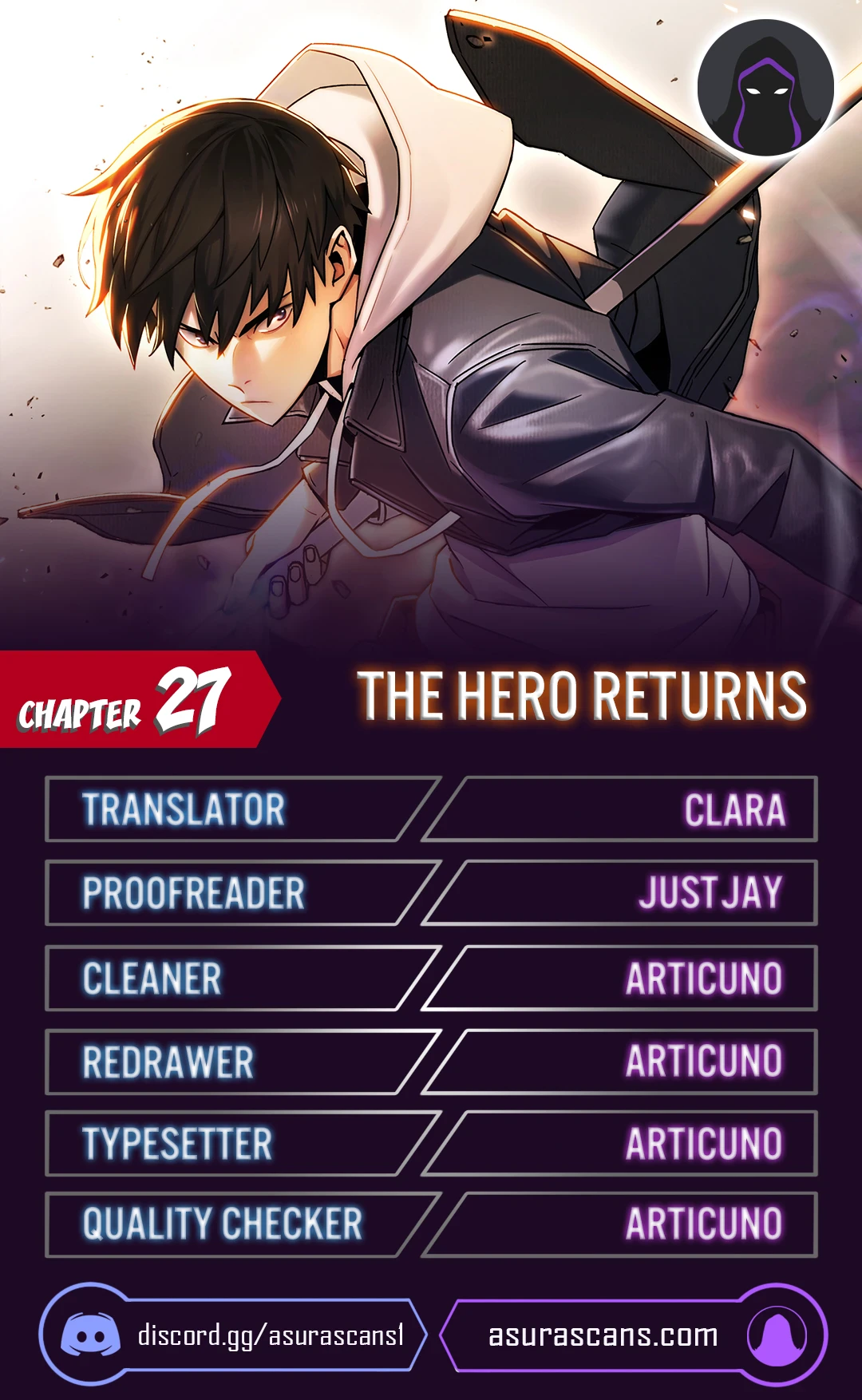 The Hero Returns chapter 27 page 1