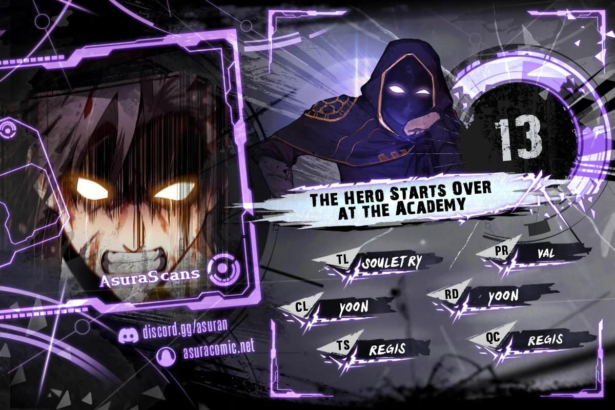 The Hero Starts Over at the Academy chapter 13 page 1