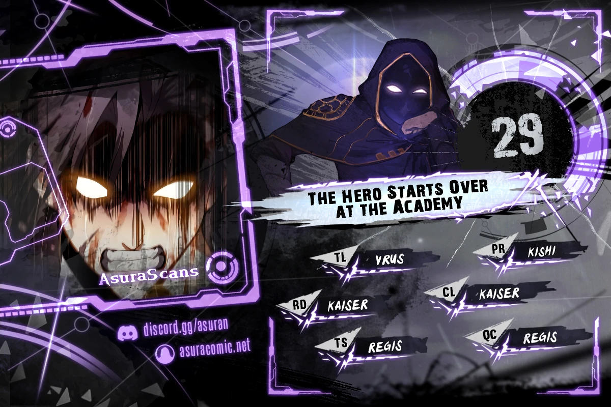 The Hero Starts Over at the Academy chapter 29 page 1