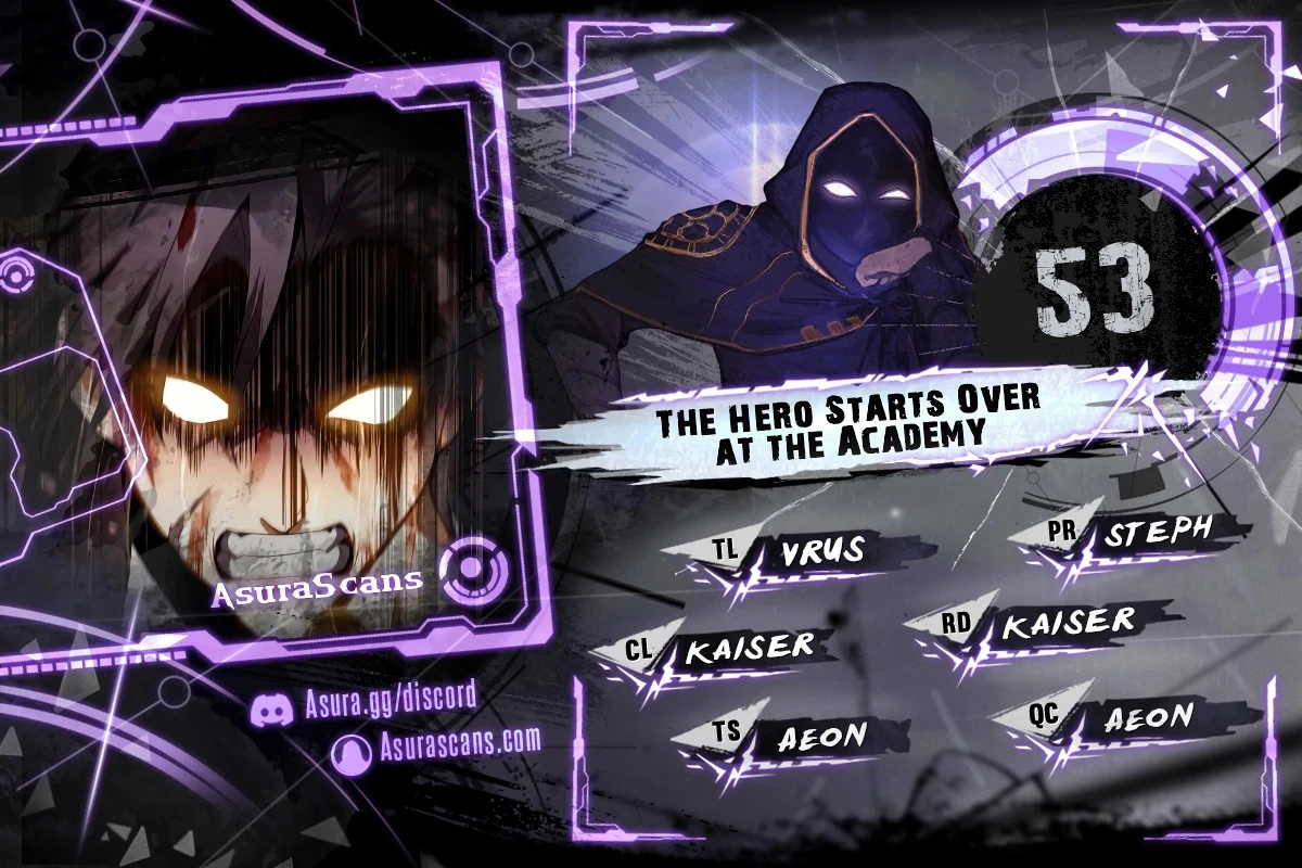 The Hero Starts Over at the Academy chapter 53 page 1