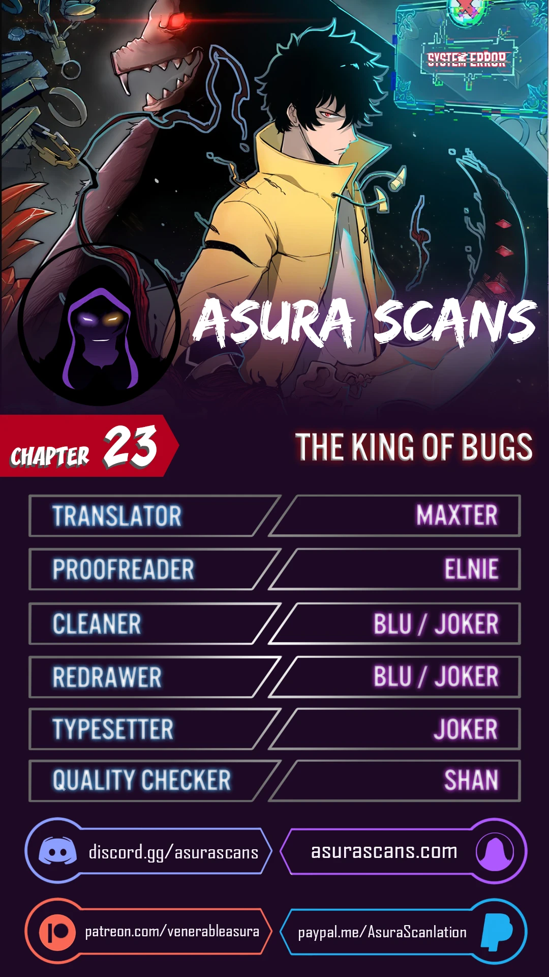 The King of Bugs chapter 23 page 1