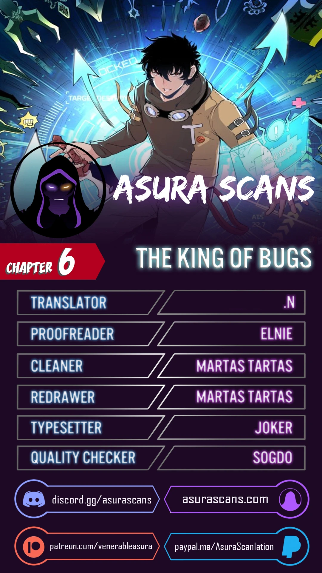 The King of Bugs chapter 6 page 1