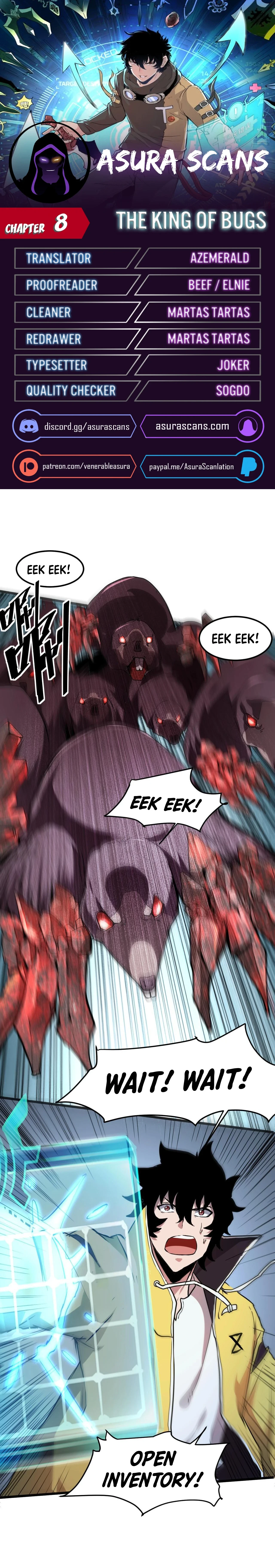 The King of Bugs chapter 8 page 1