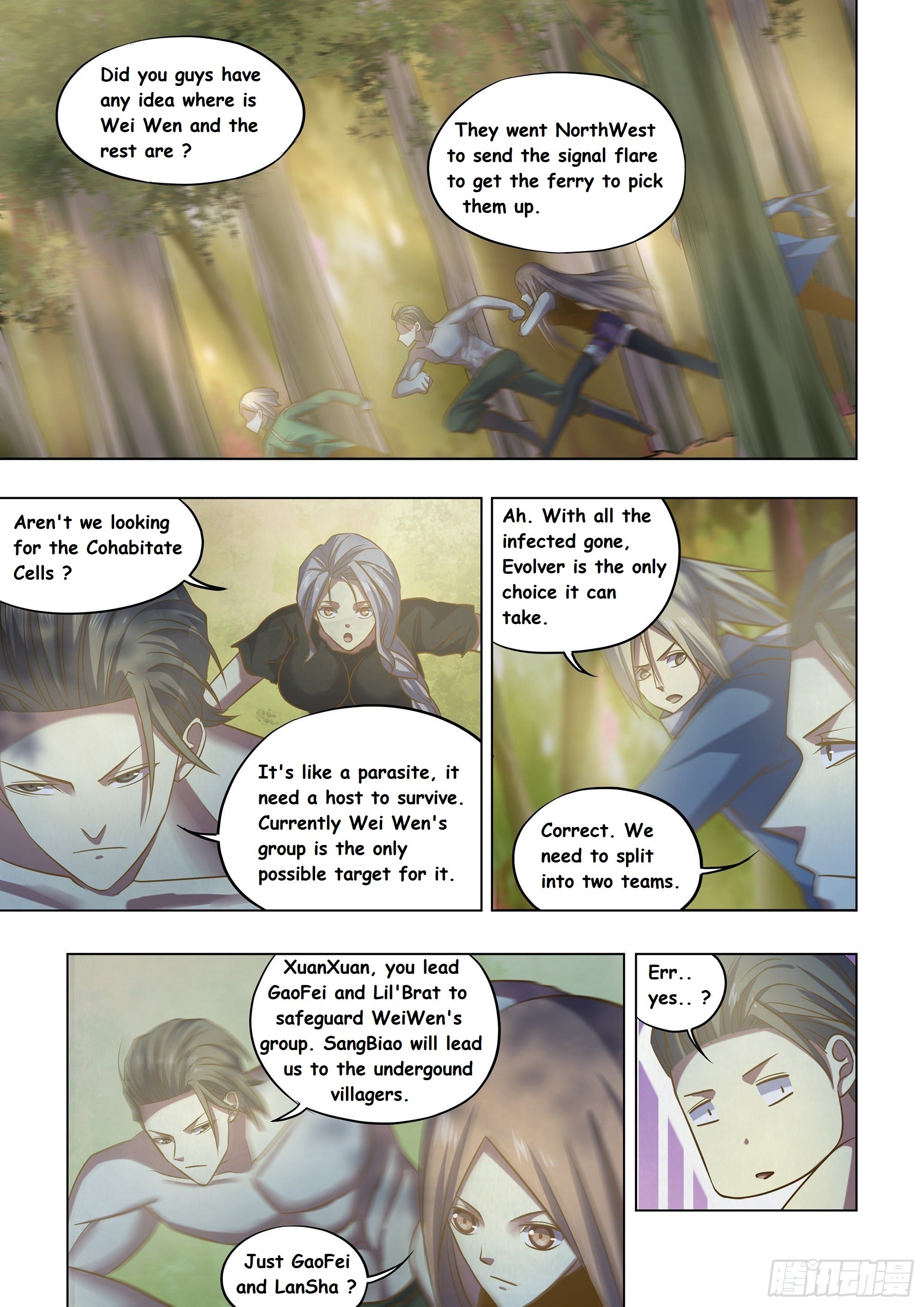 The Last Human chapter 423 page 1