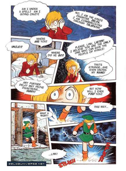The Legend of Zelda: A Link to the Past Chapter 1 page 6
