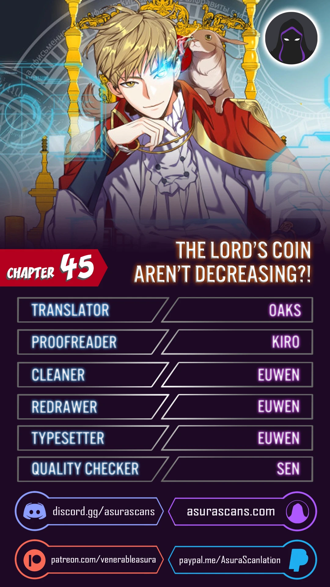 The Lord's Coins Arent Decreasing chapter 45 page 1