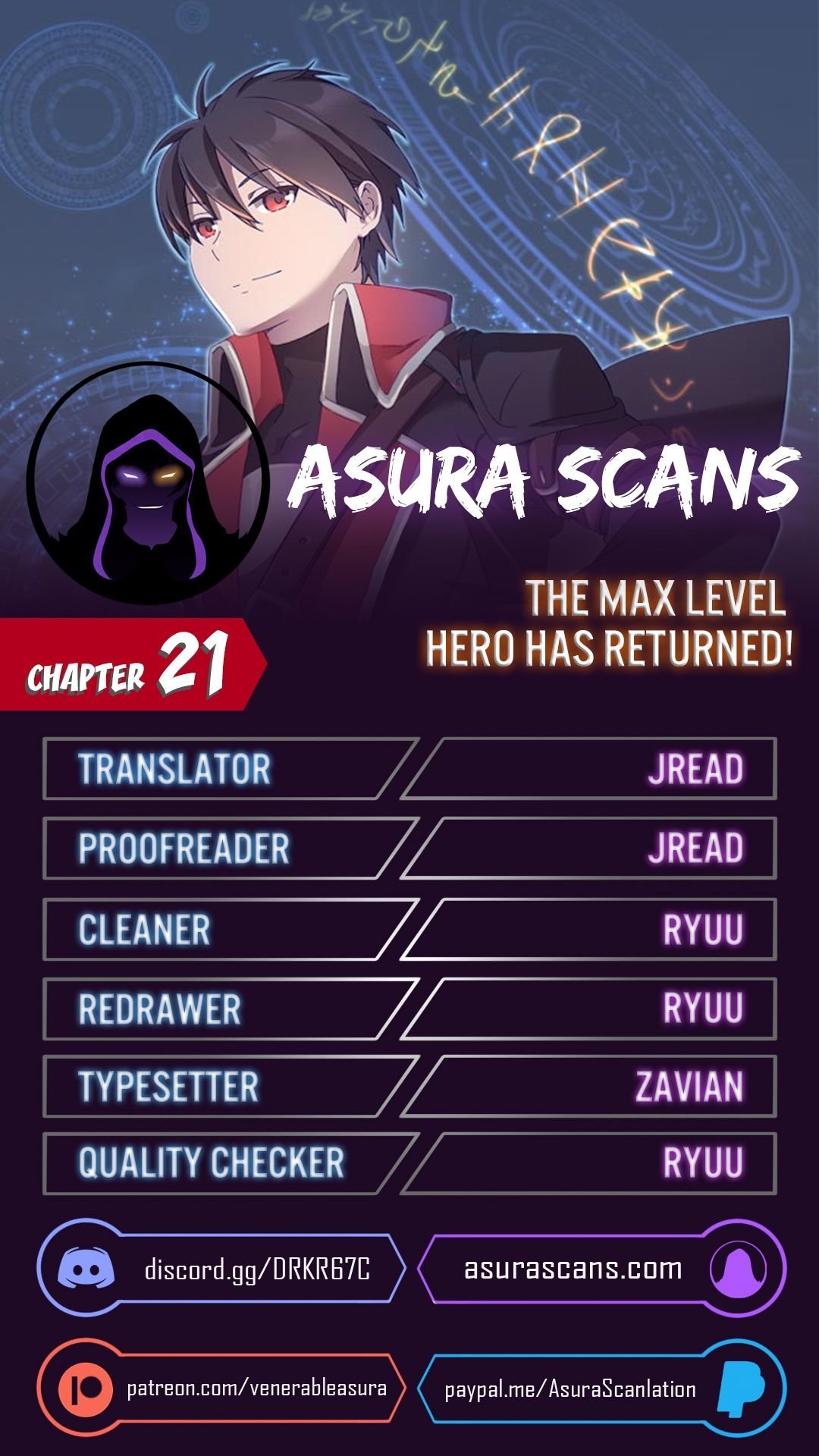 The Max Level Hero has Returned! chapter 21 page 1