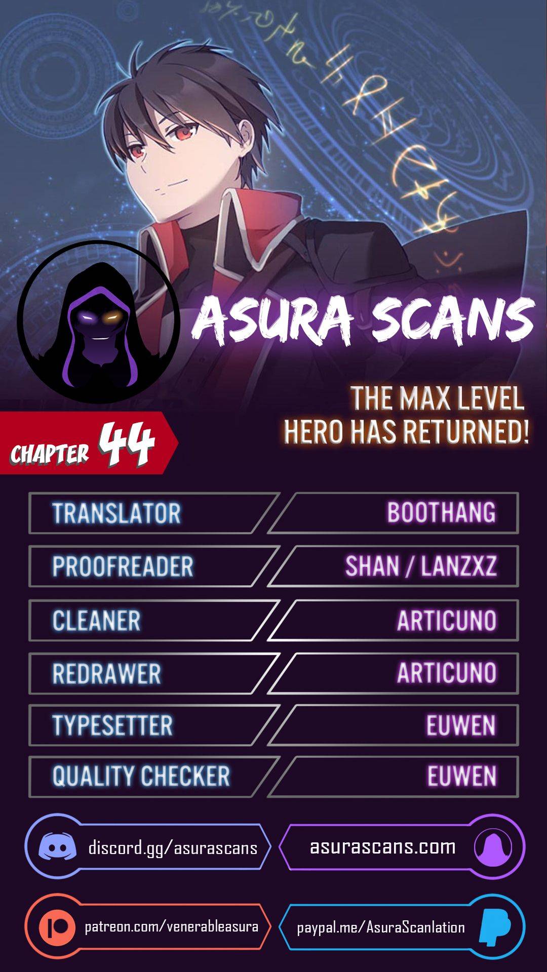 The Max Level Hero has Returned! chapter 44 page 1