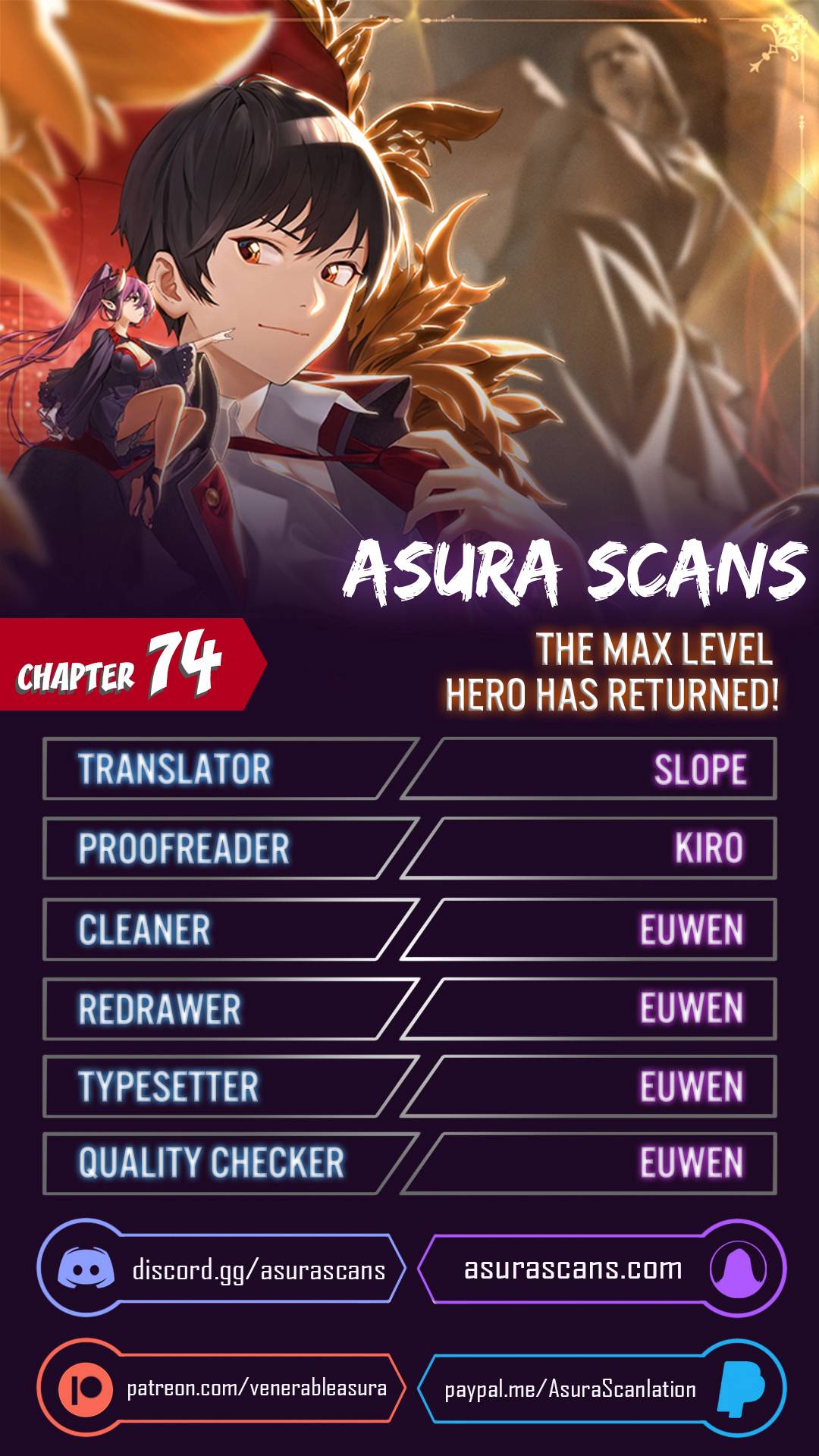 The Max Level Hero has Returned! chapter 74 page 1