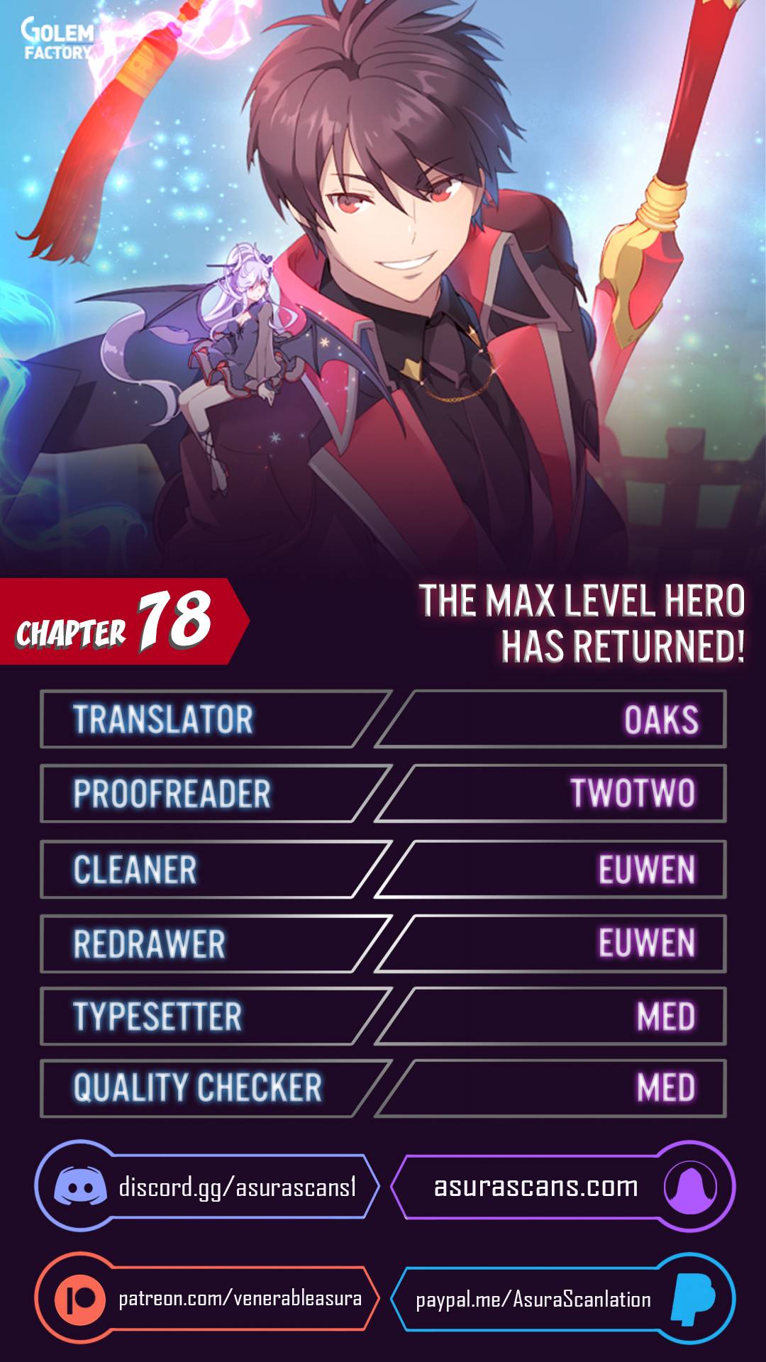 The Max Level Hero has Returned! chapter 78 page 1