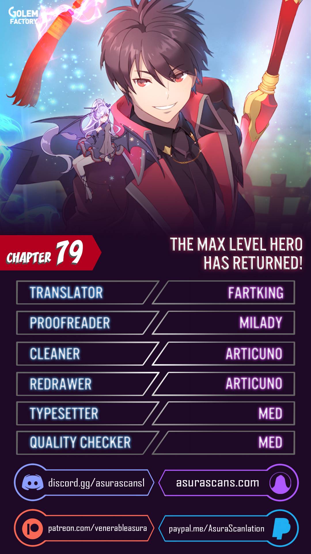 The Max Level Hero has Returned! chapter 79 page 1