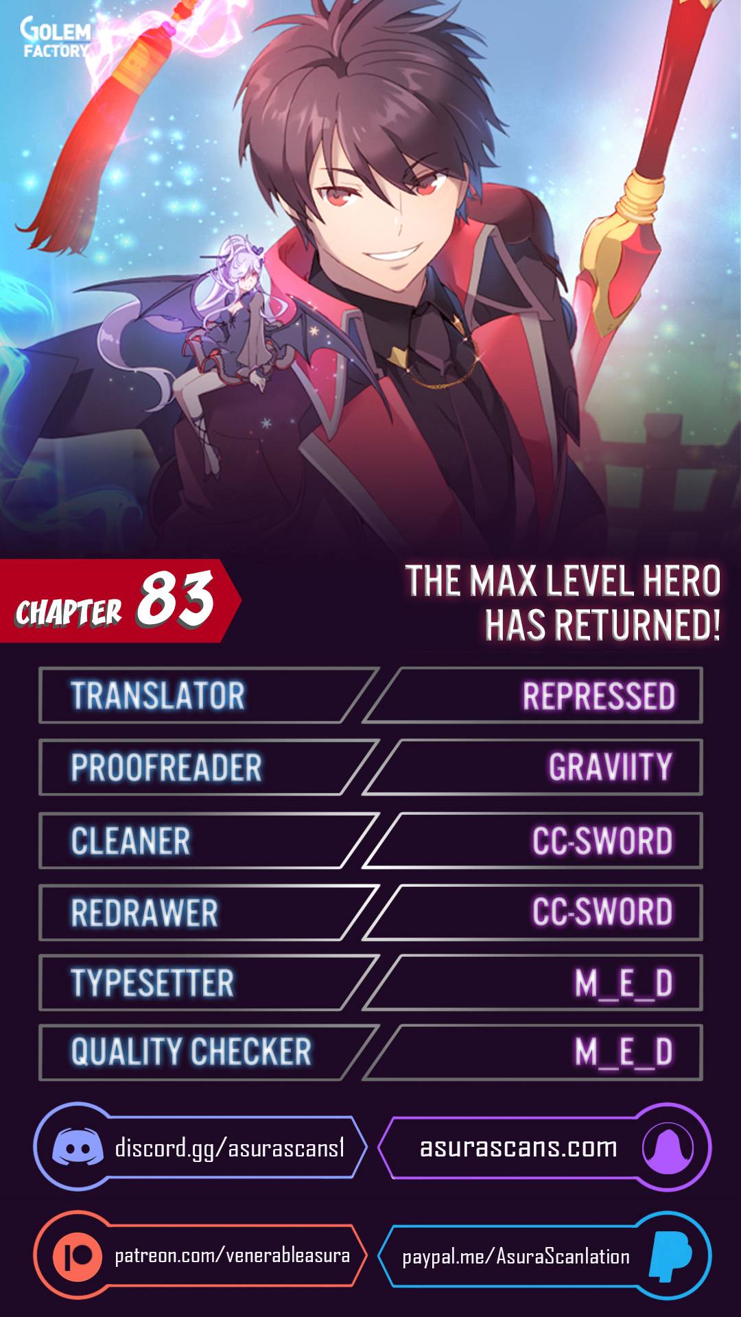 The Max Level Hero has Returned! chapter 83 page 1