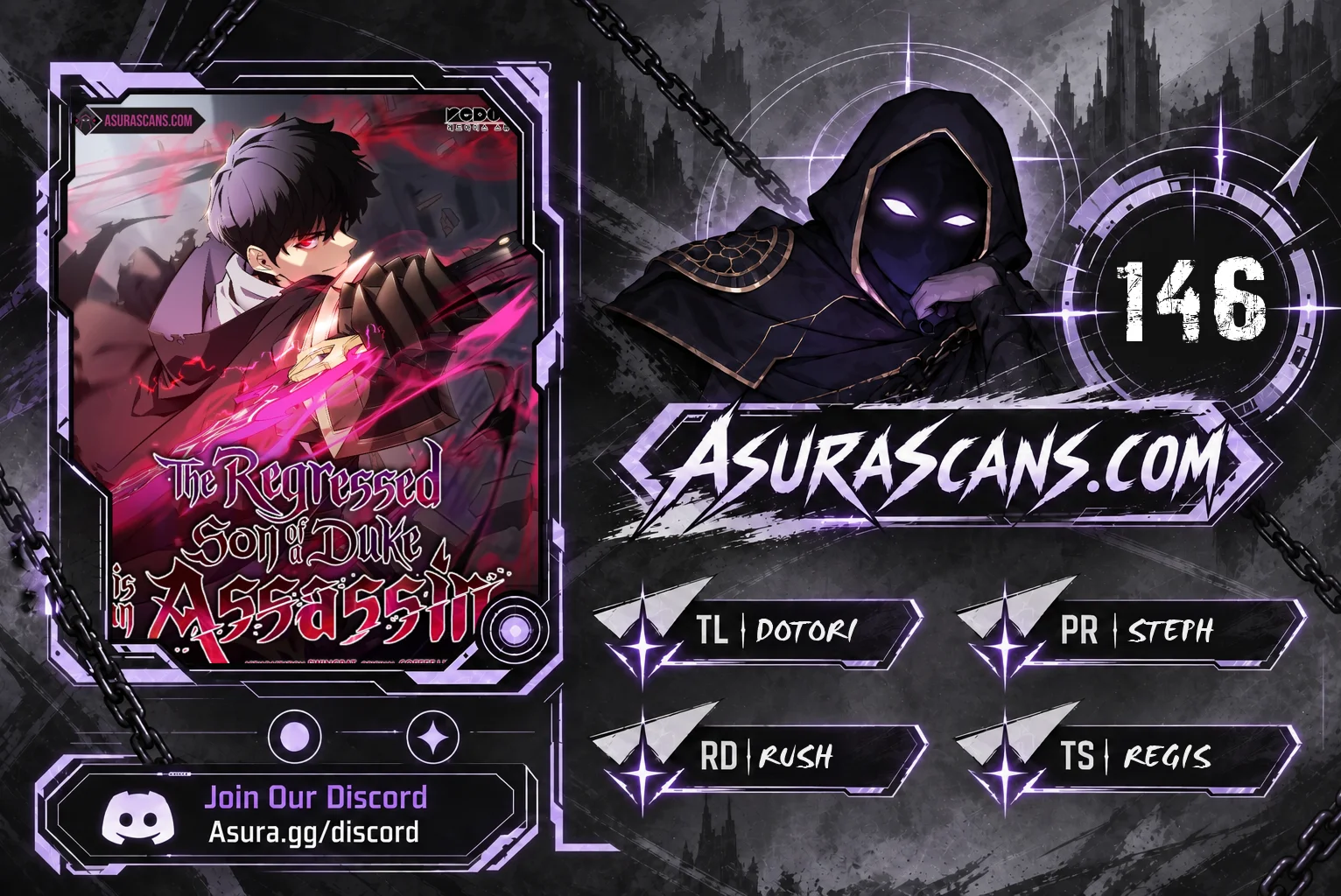 The Regressed Son of a Duke is an Assassin chapter 146 page 1