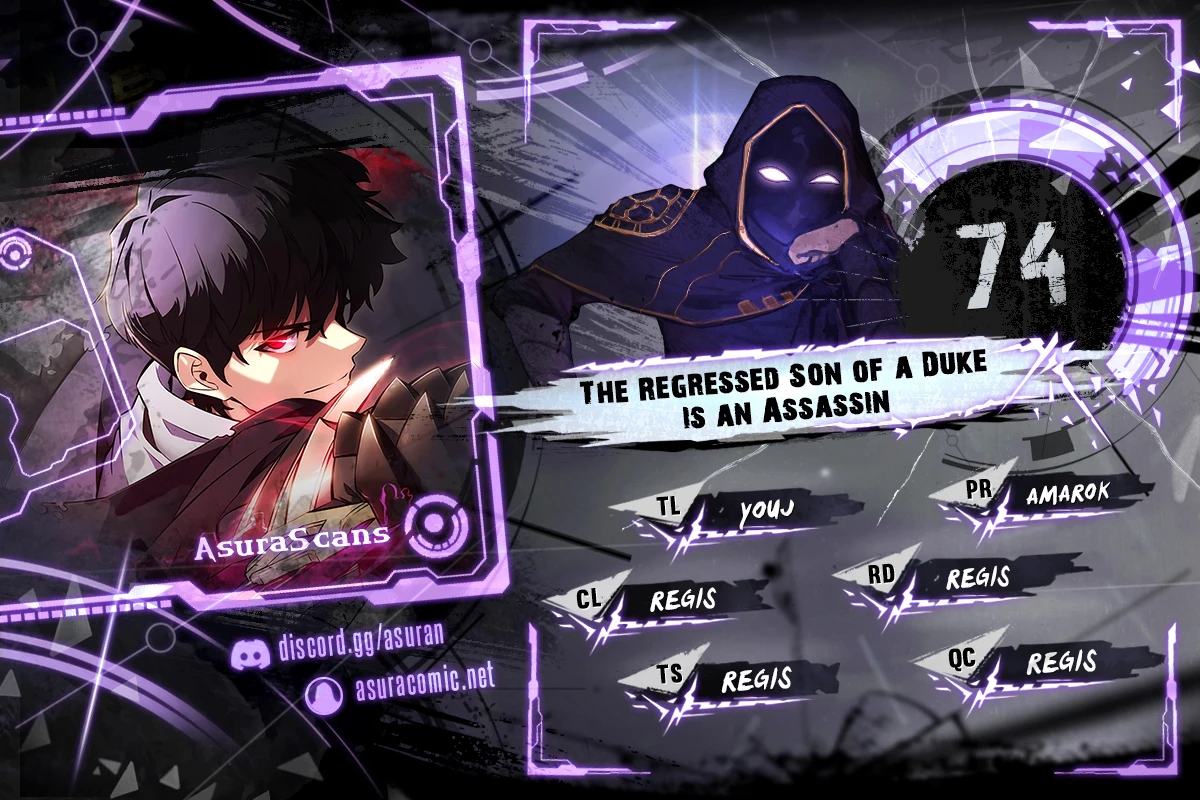 The Regressed Son of a Duke is an Assassin chapter 74 page 1