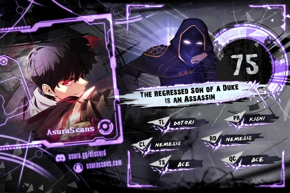 The Regressed Son of a Duke is an Assassin chapter 75 page 1