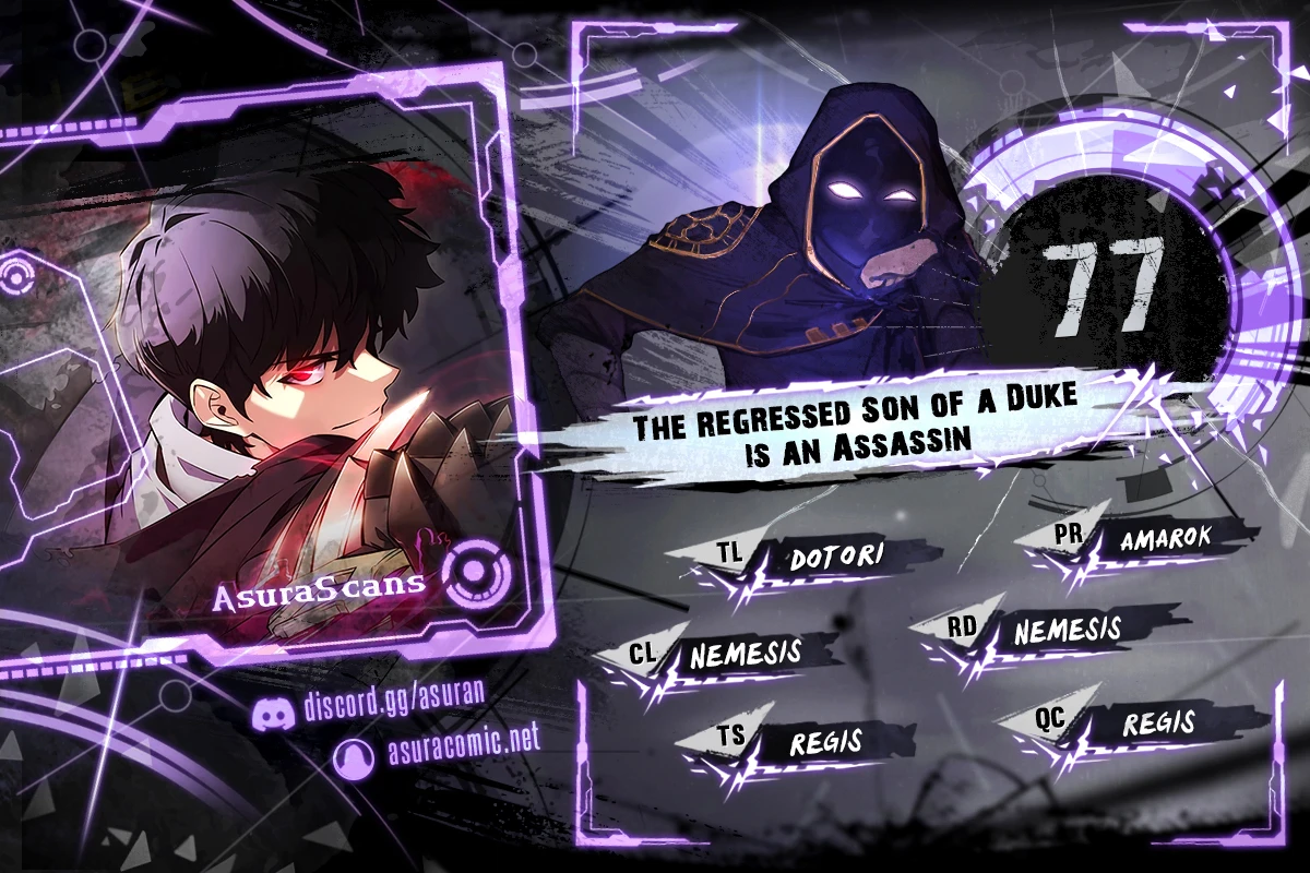 The Regressed Son of a Duke is an Assassin chapter 77 page 1