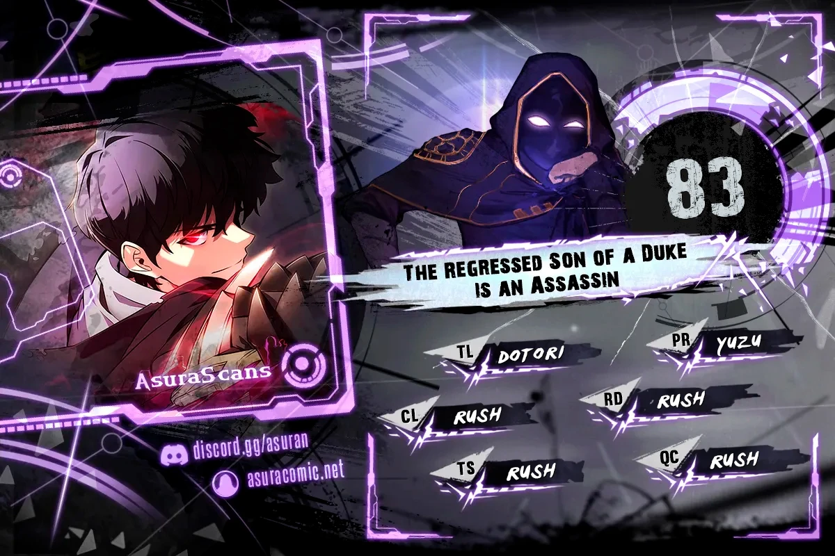 The Regressed Son of a Duke is an Assassin chapter 83 page 1