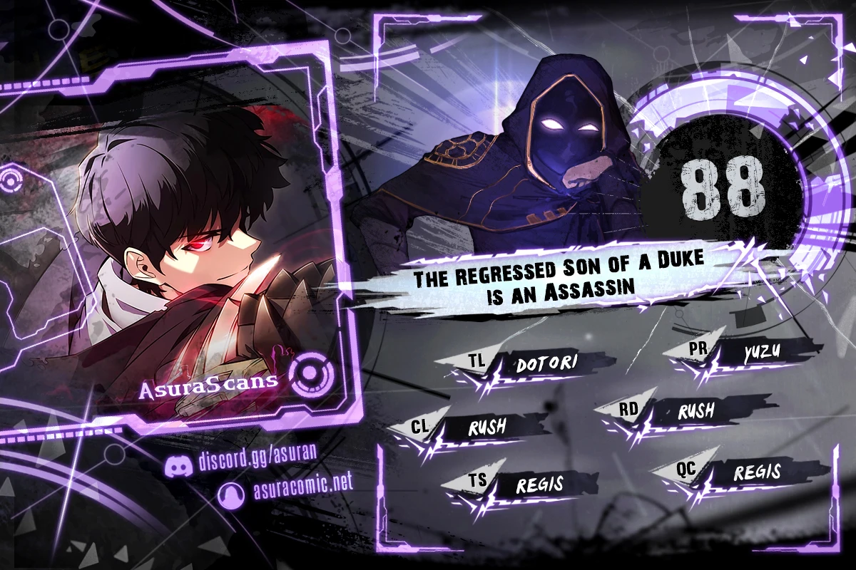 The Regressed Son of a Duke is an Assassin chapter 88 page 1