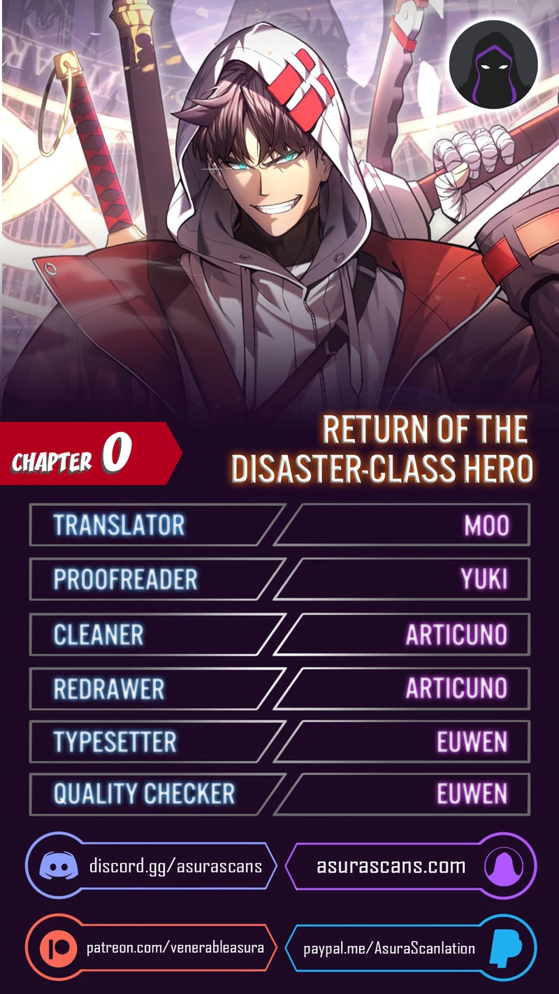 The Return of the Disaster-Class Hero chapter 0 page 1