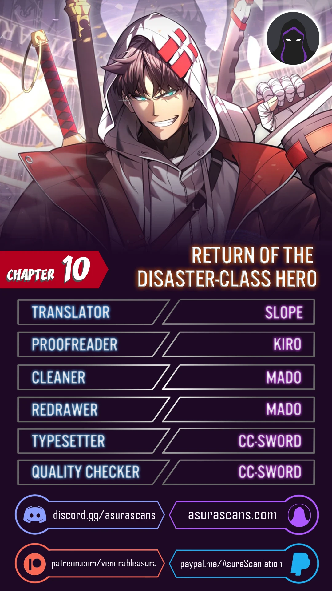 The Return of the Disaster-Class Hero chapter 10 page 1