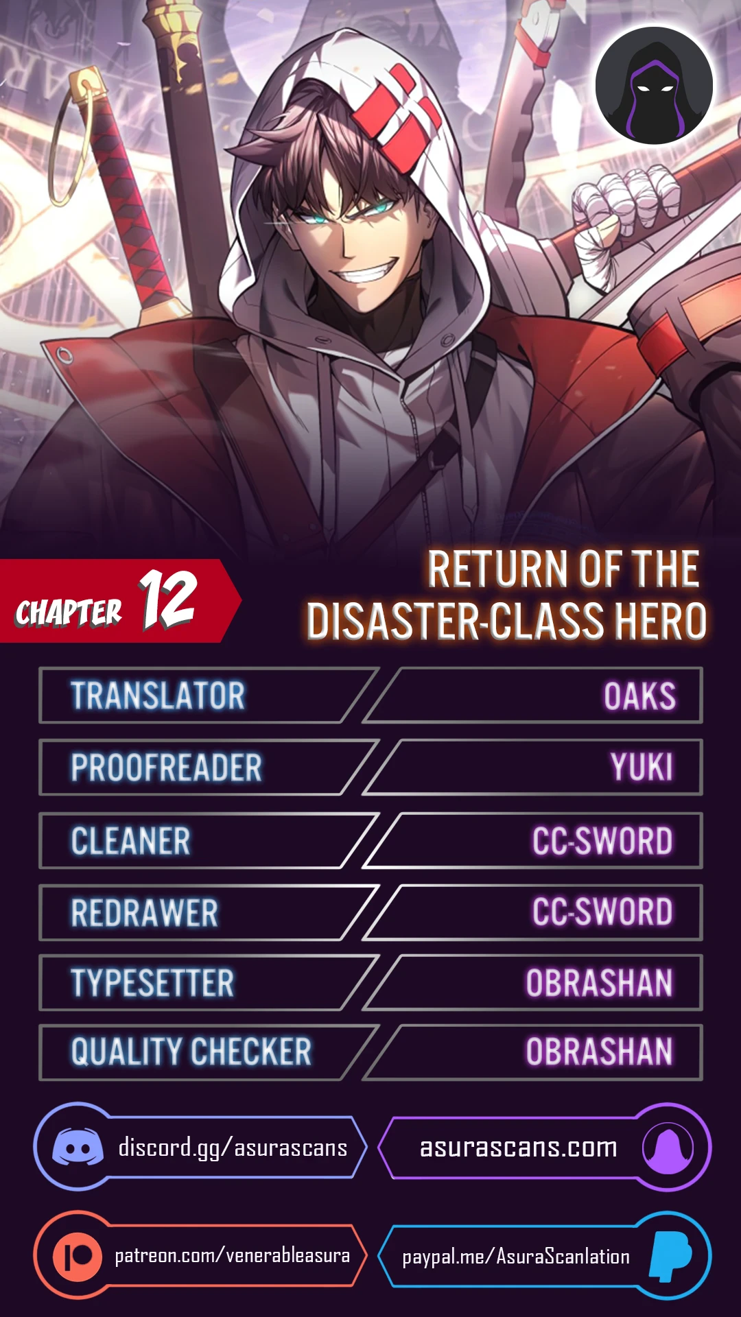 The Return of the Disaster-Class Hero chapter 12 page 1