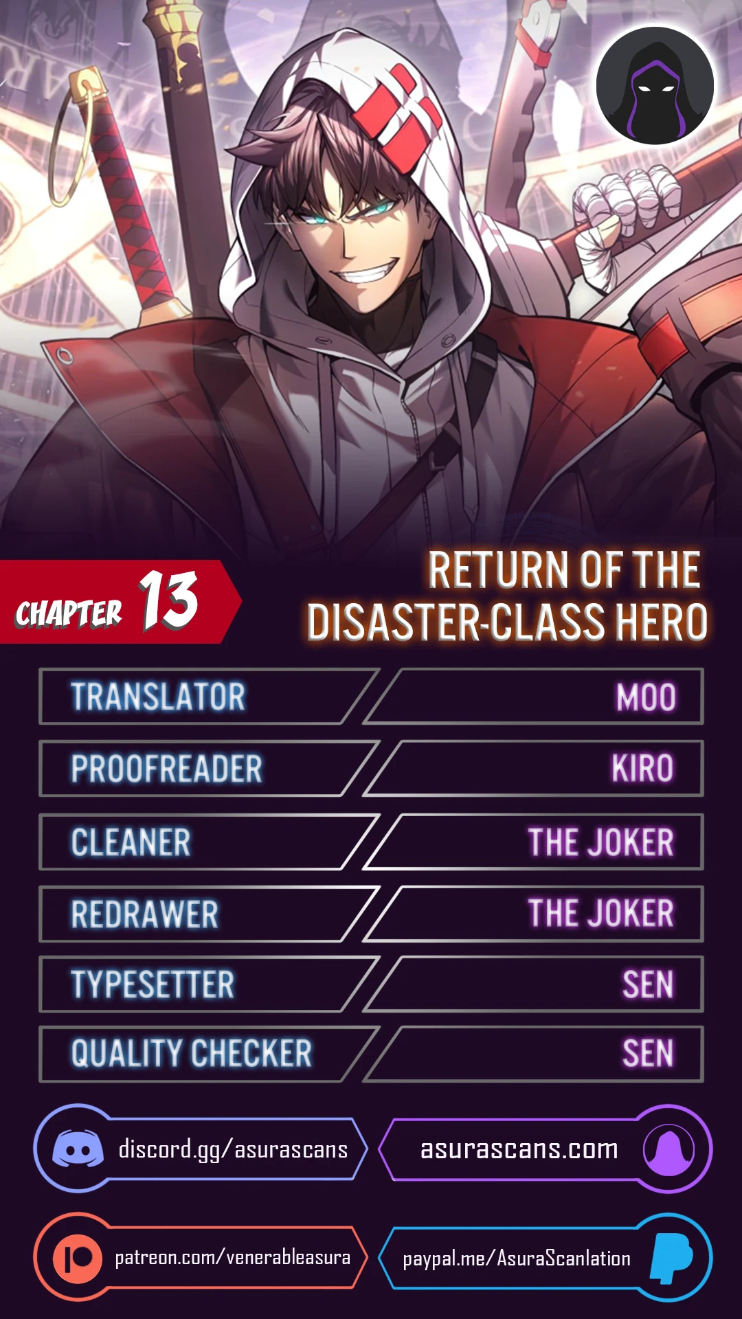 The Return of the Disaster-Class Hero chapter 13 page 1
