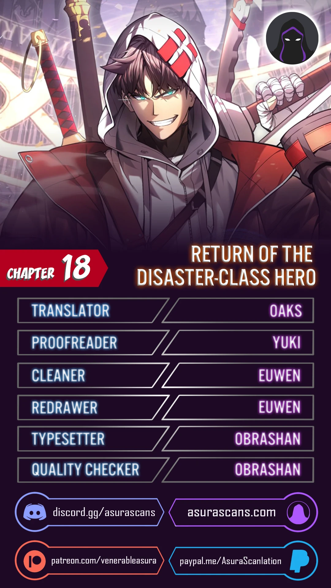 The Return of the Disaster-Class Hero chapter 18 page 1