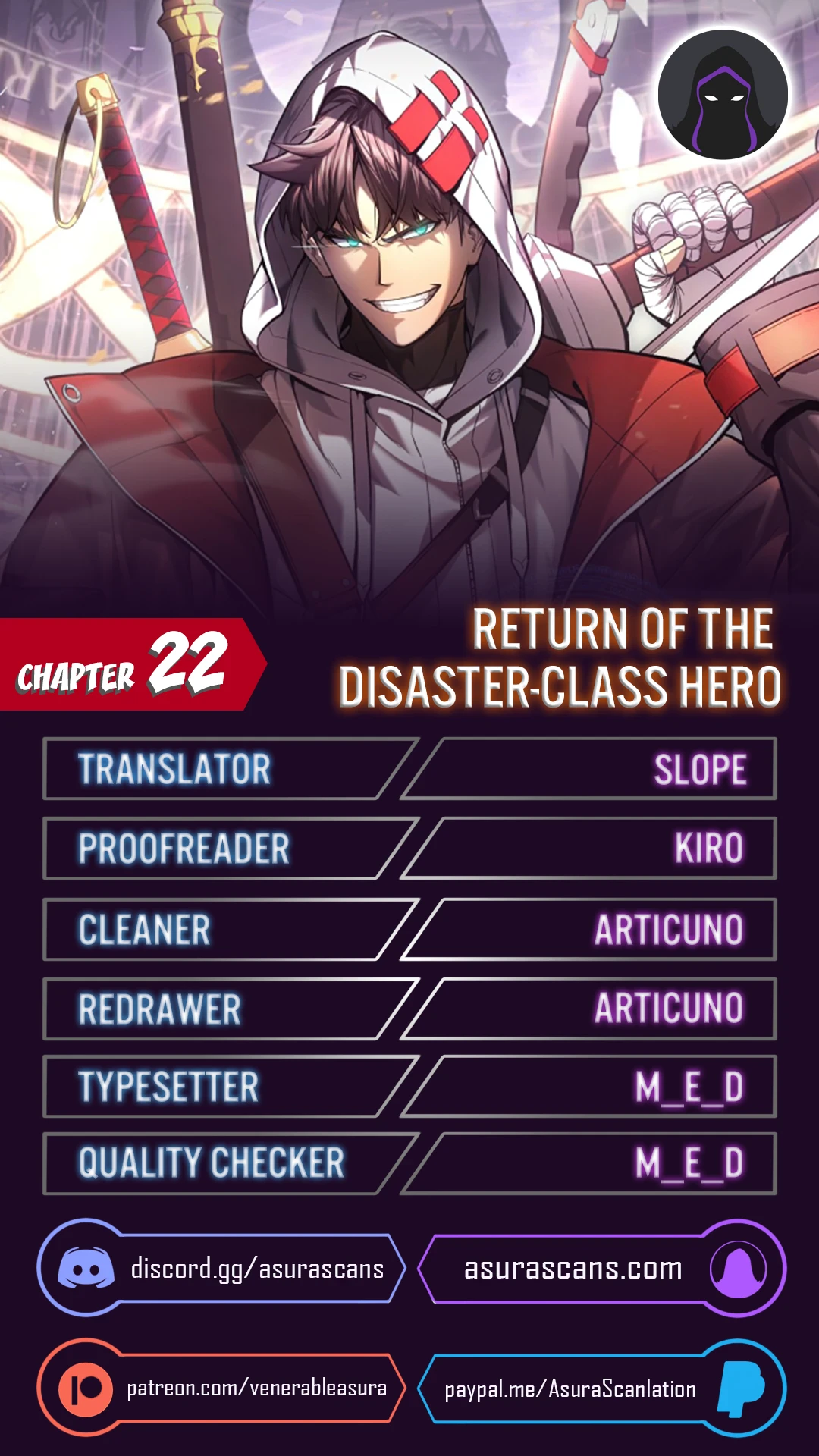 The Return of the Disaster-Class Hero chapter 22 page 1