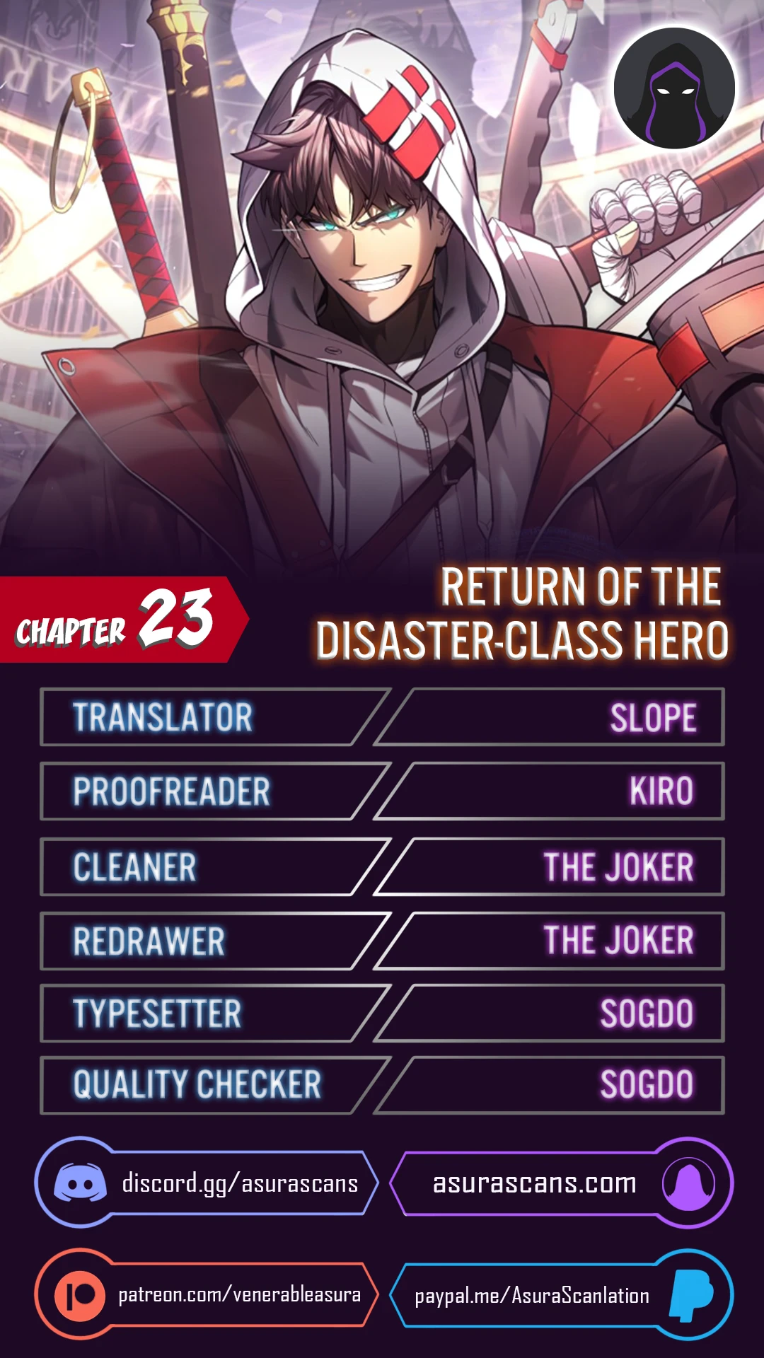 The Return of the Disaster-Class Hero chapter 23 page 1