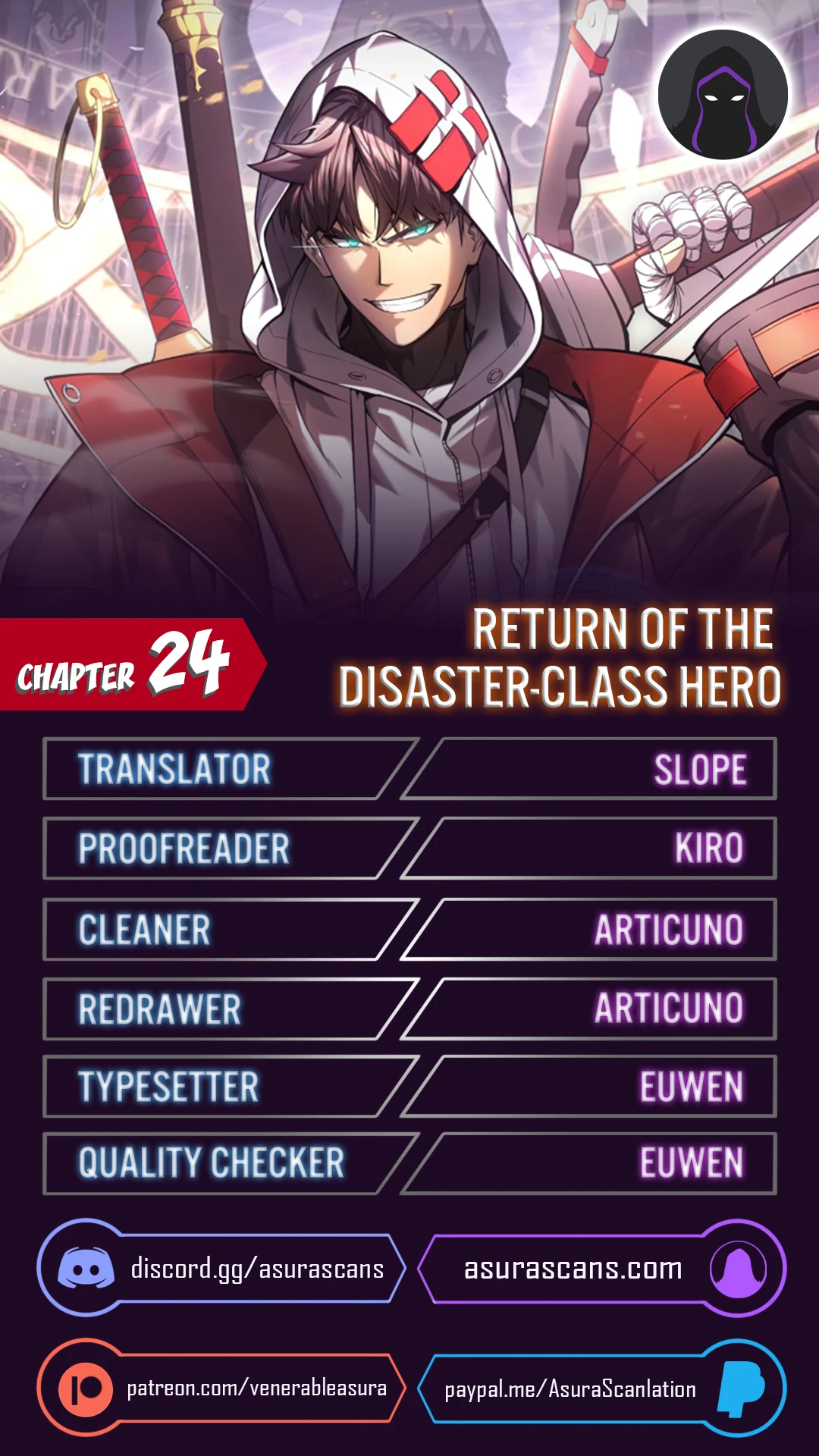 The Return of the Disaster-Class Hero chapter 24 page 1