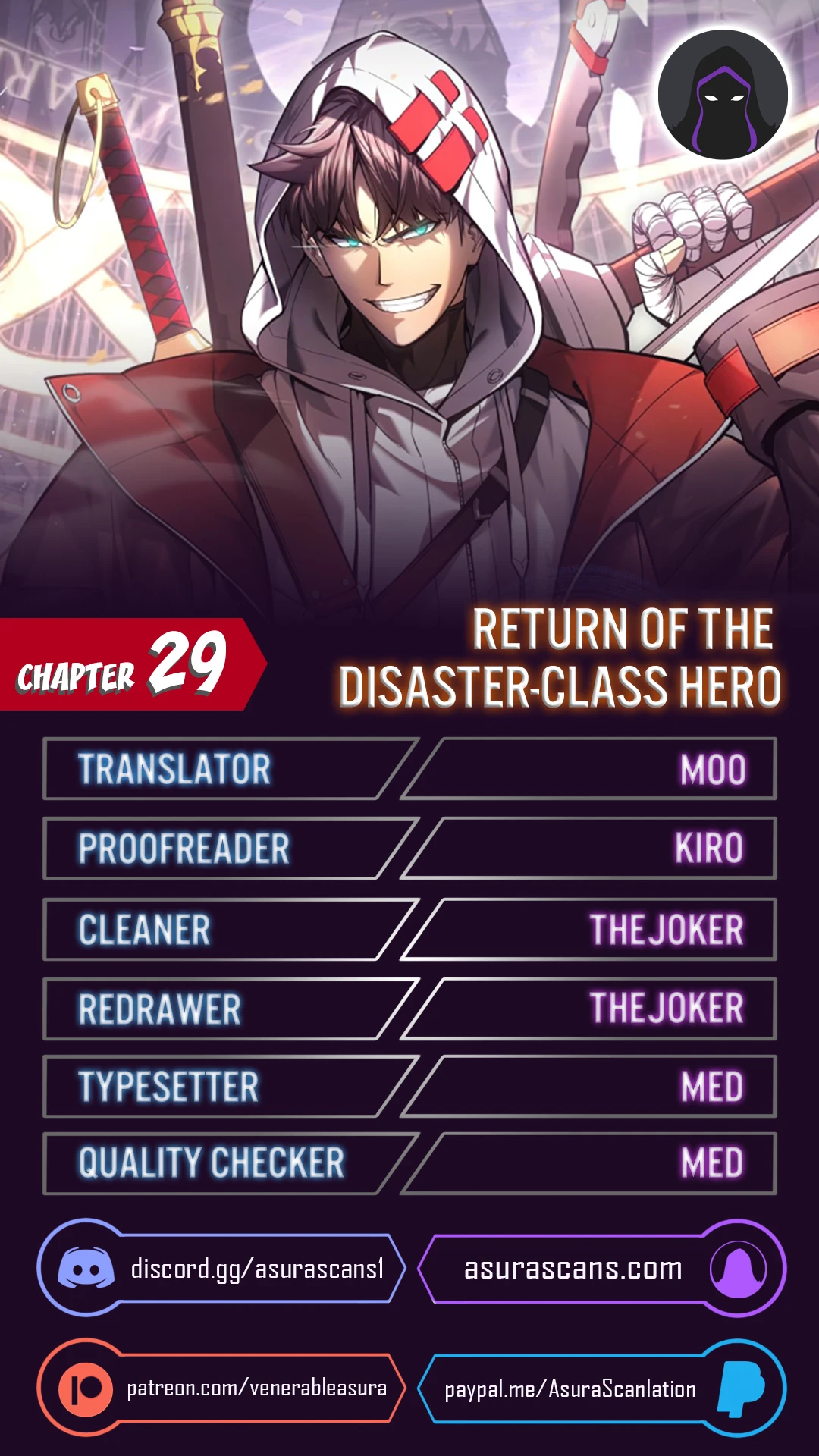 The Return of the Disaster-Class Hero chapter 29 page 1