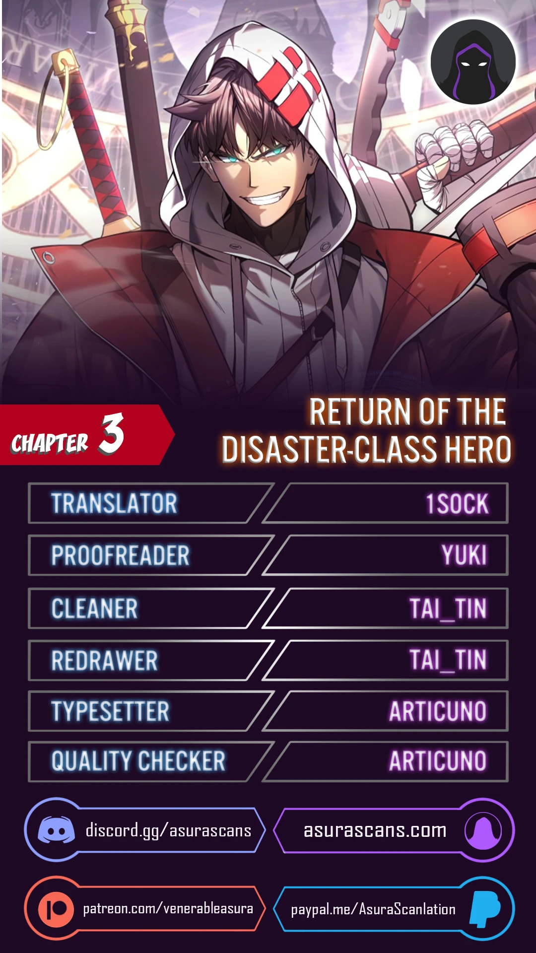 The Return of the Disaster-Class Hero chapter 3 page 1