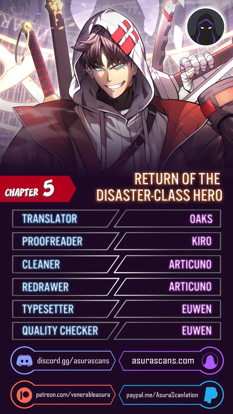 The Return of the Disaster-Class Hero chapter 5 page 1