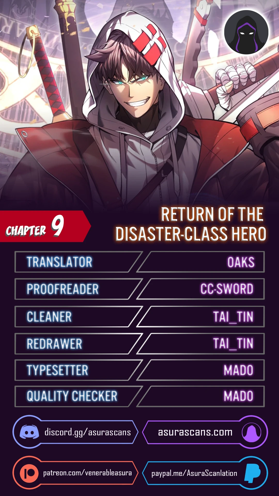 The Return of the Disaster-Class Hero chapter 9 page 1