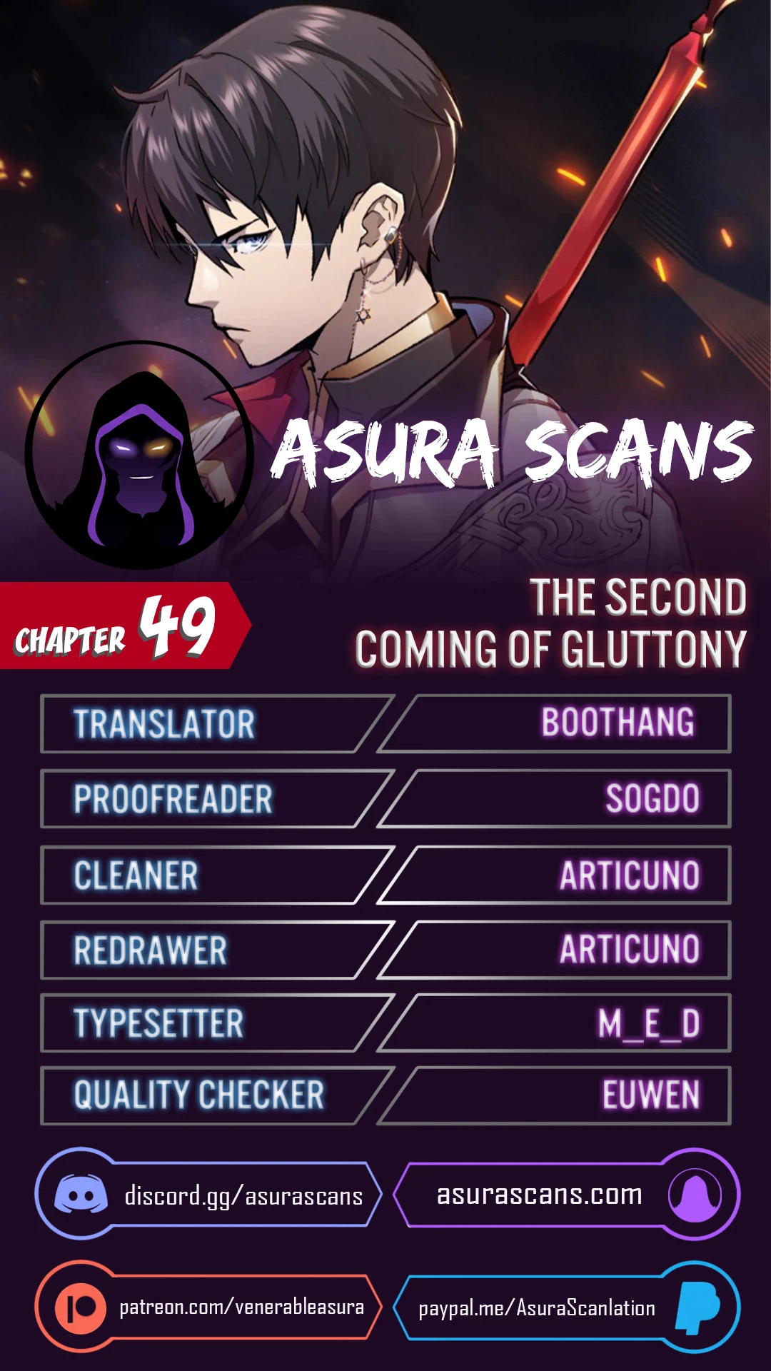 The Second Coming of Gluttony chapter 49 page 1
