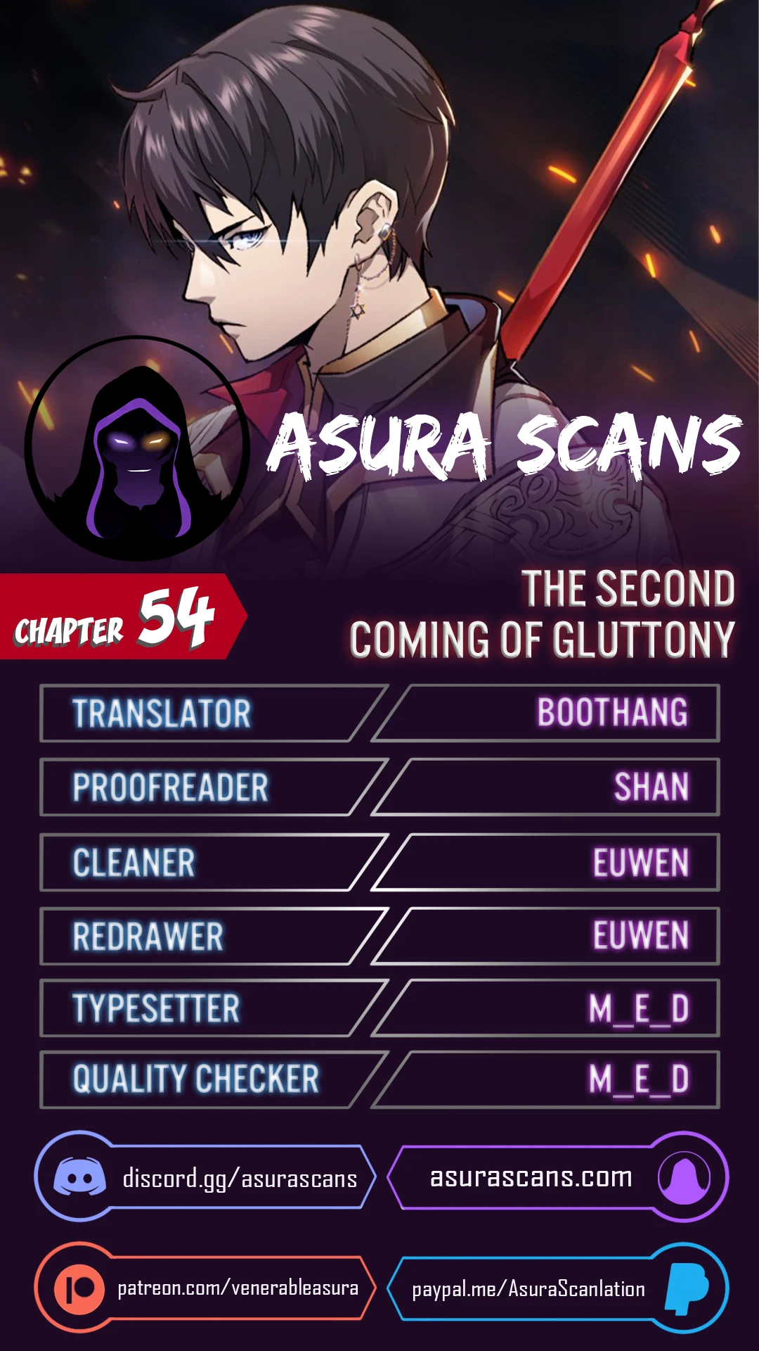 The Second Coming of Gluttony chapter 54 page 1