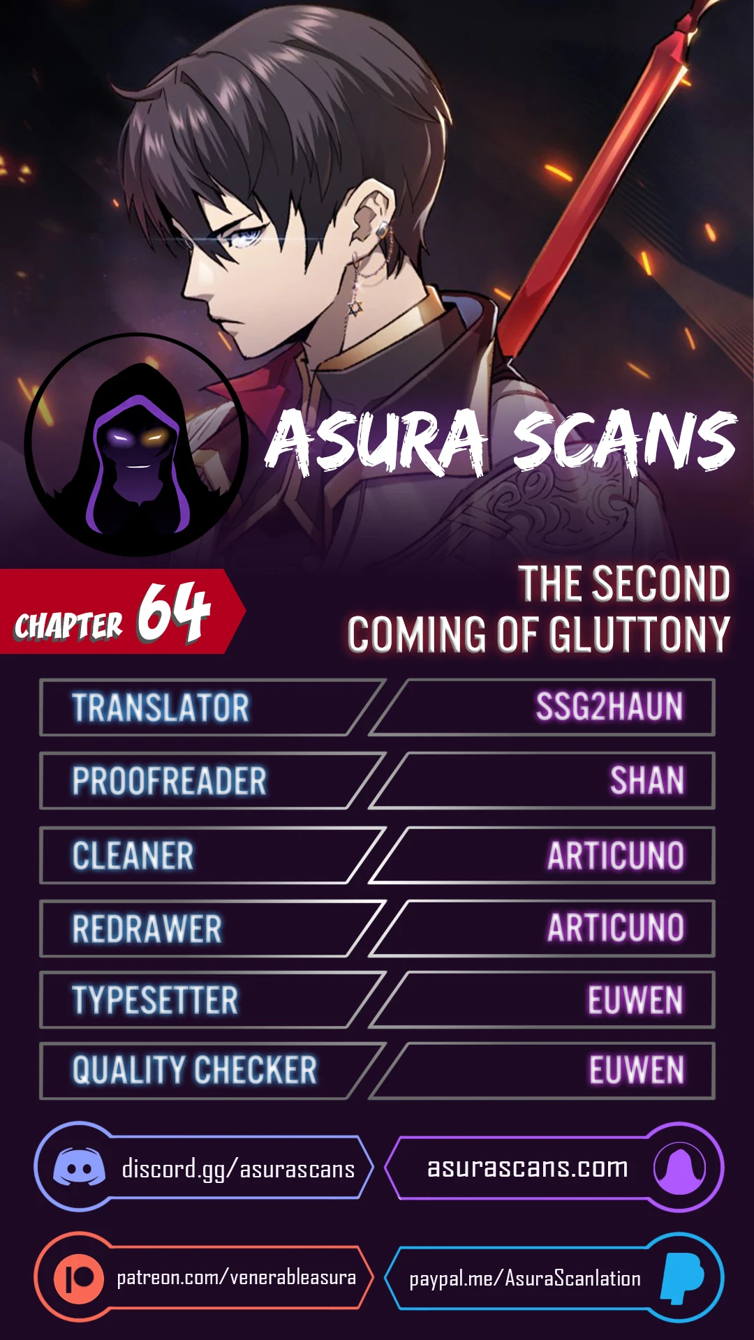 The Second Coming of Gluttony chapter 64 page 1