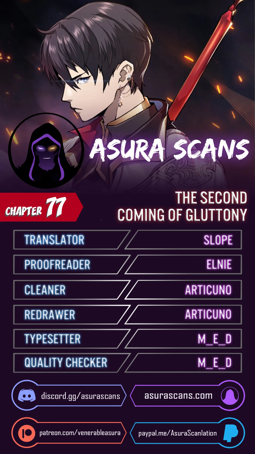 The Second Coming of Gluttony chapter 77 page 1