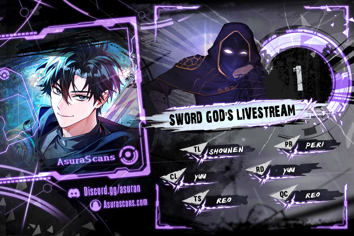 The Sword God's Livestream chapter 1 page 1