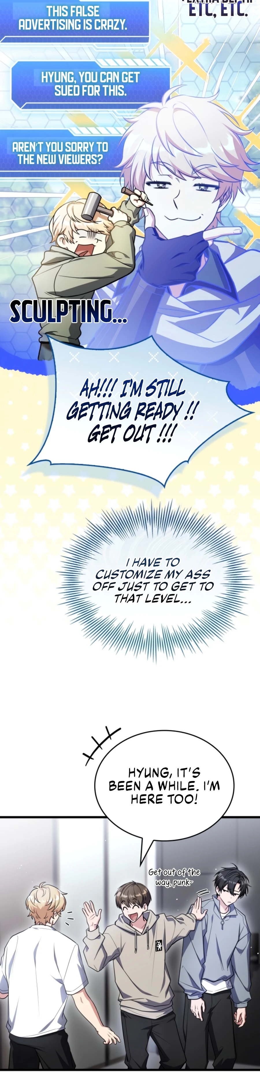 The Sword God's Livestream chapter 13 page 10
