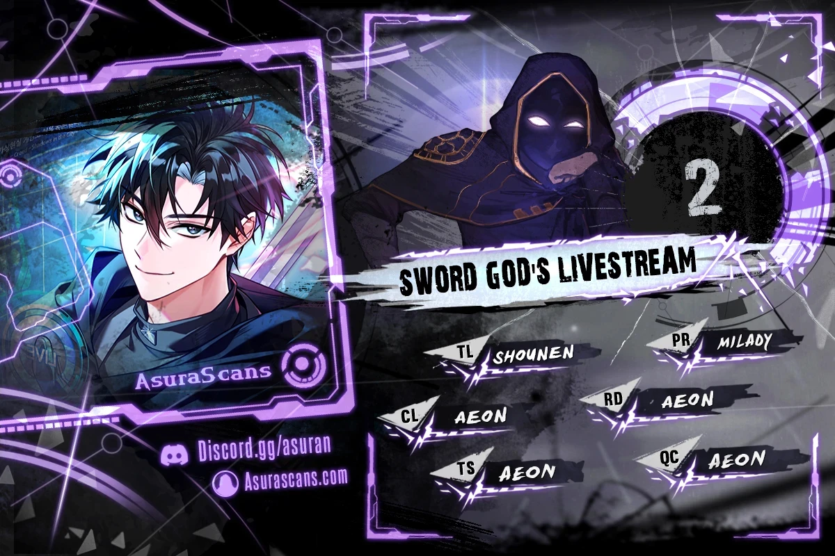 The Sword God's Livestream chapter 2 page 1