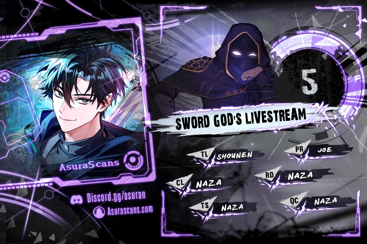 The Sword God's Livestream chapter 5 page 1