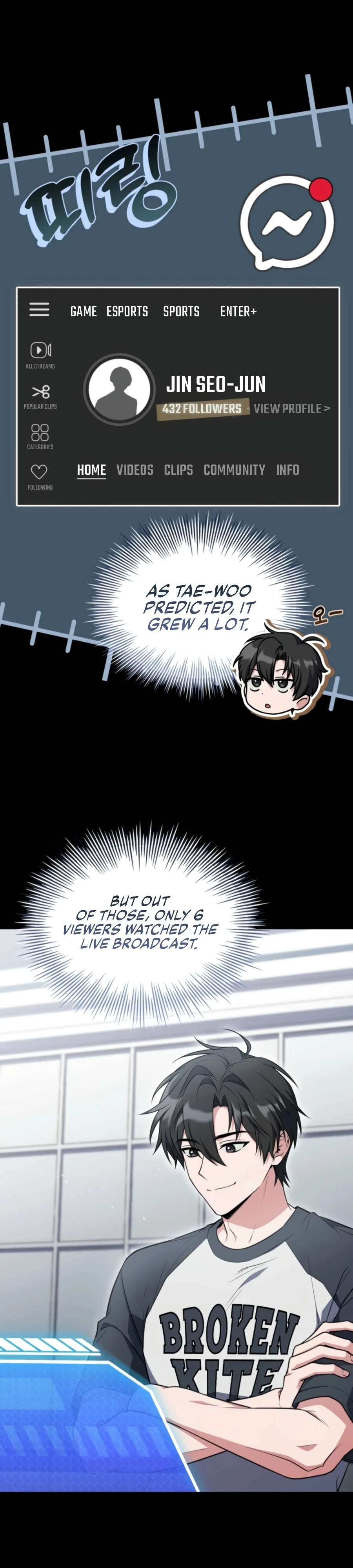 The Sword God's Livestream chapter 8 page 11