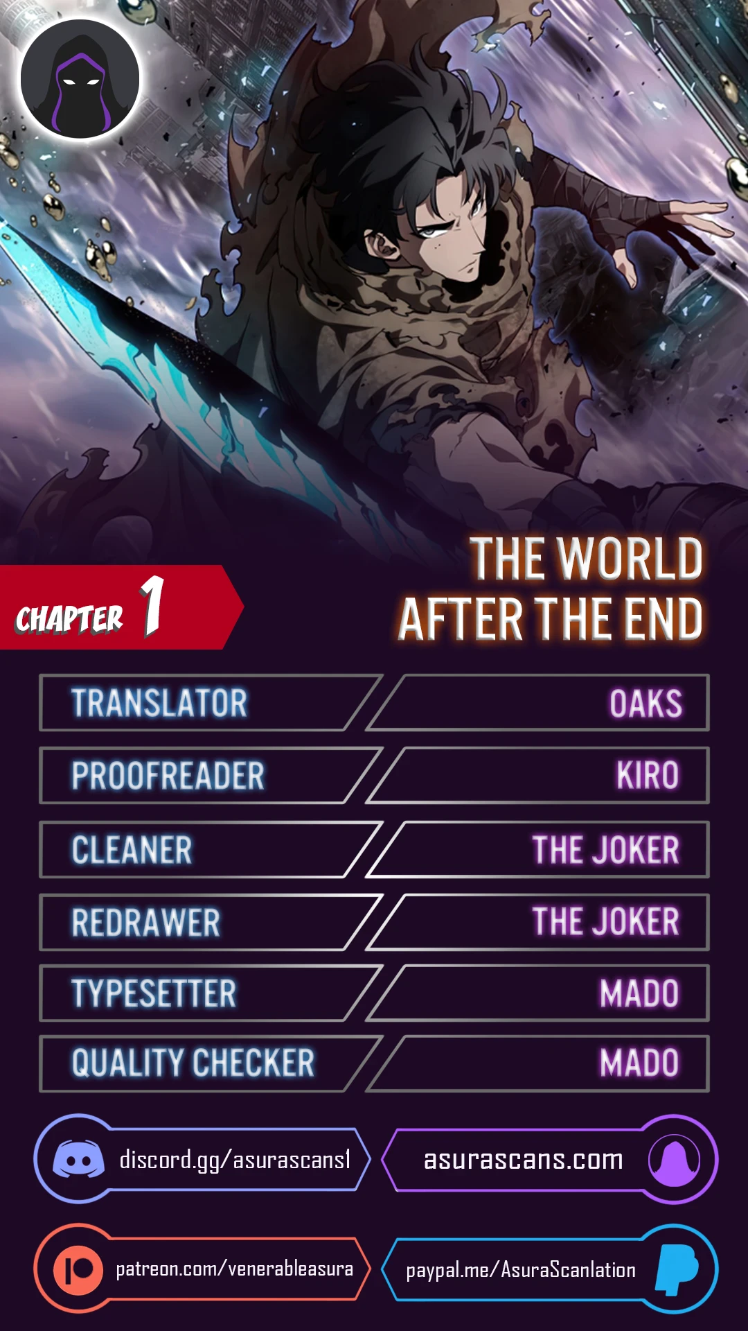 The World After The End chapter 1 page 1