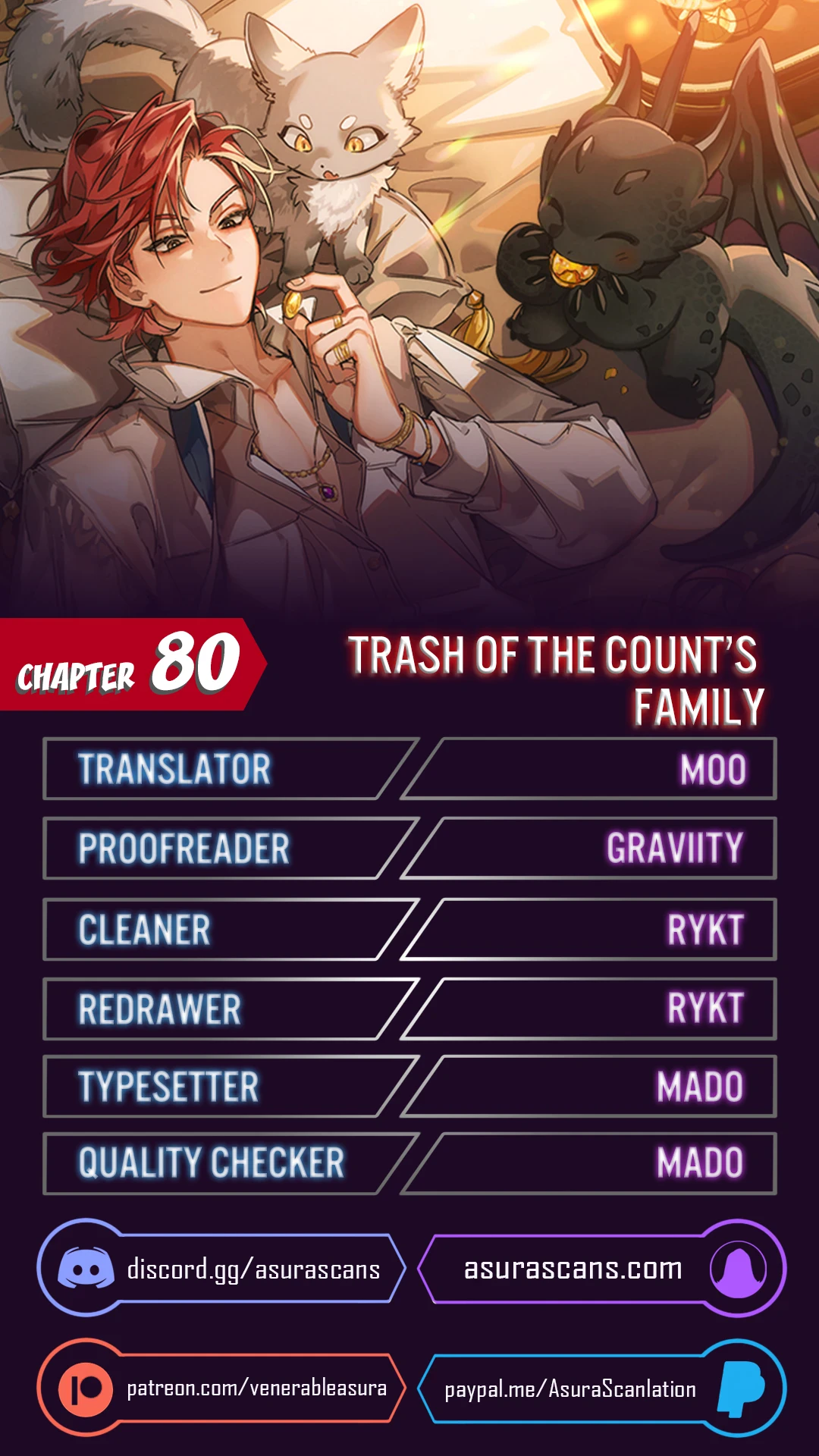 Trash of the Count's Family chapter 80 page 1
