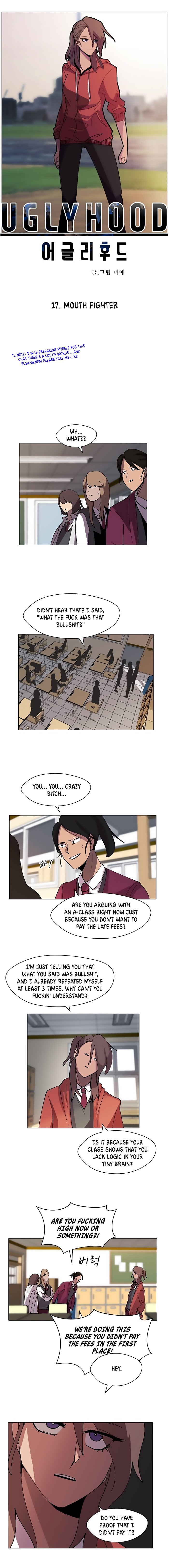 Uglyhood chapter 17 page 2