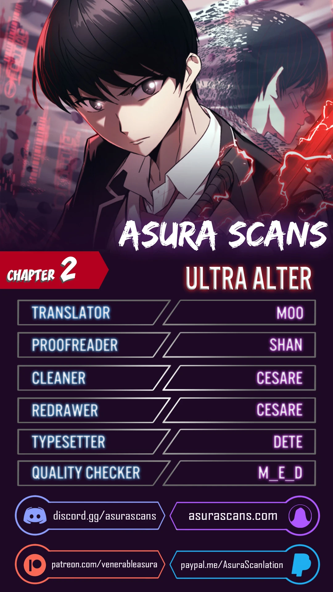 Ultra Alter chapter 2 page 1