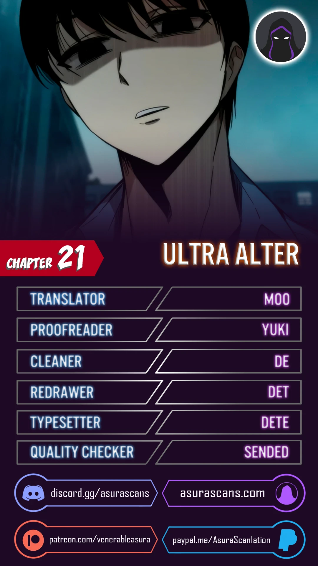 Ultra Alter chapter 21 page 1